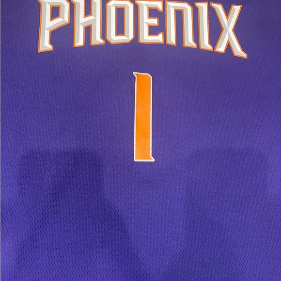 Phoenix Suns Devin Booker Basketball Jersey #1! Men’s XXL - Picture 3 of 5